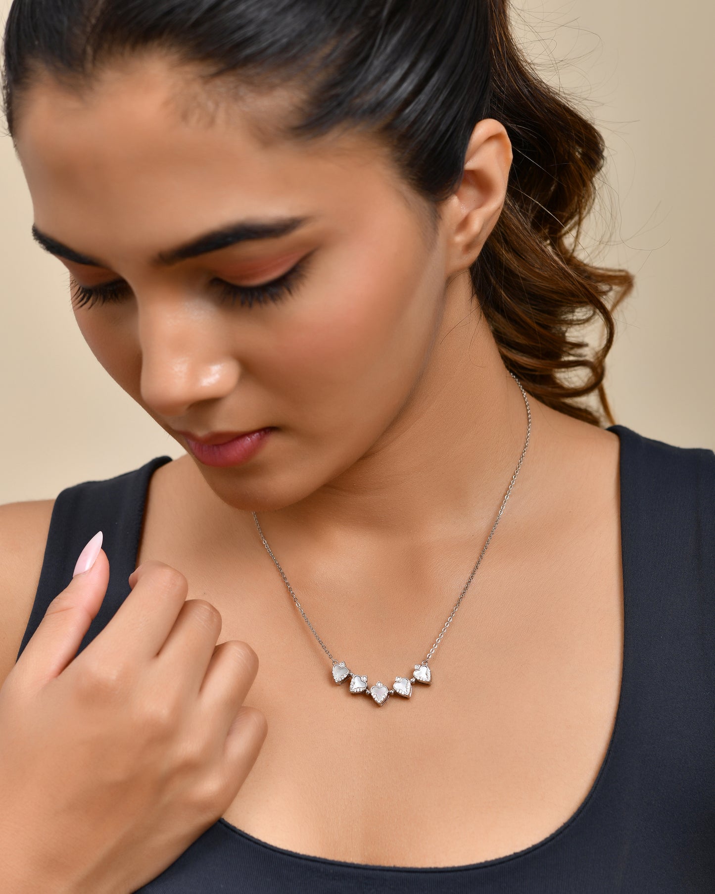 2 in 1 Heart Openable Necklace