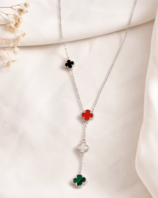 4 Leaf Spectrum Necklace