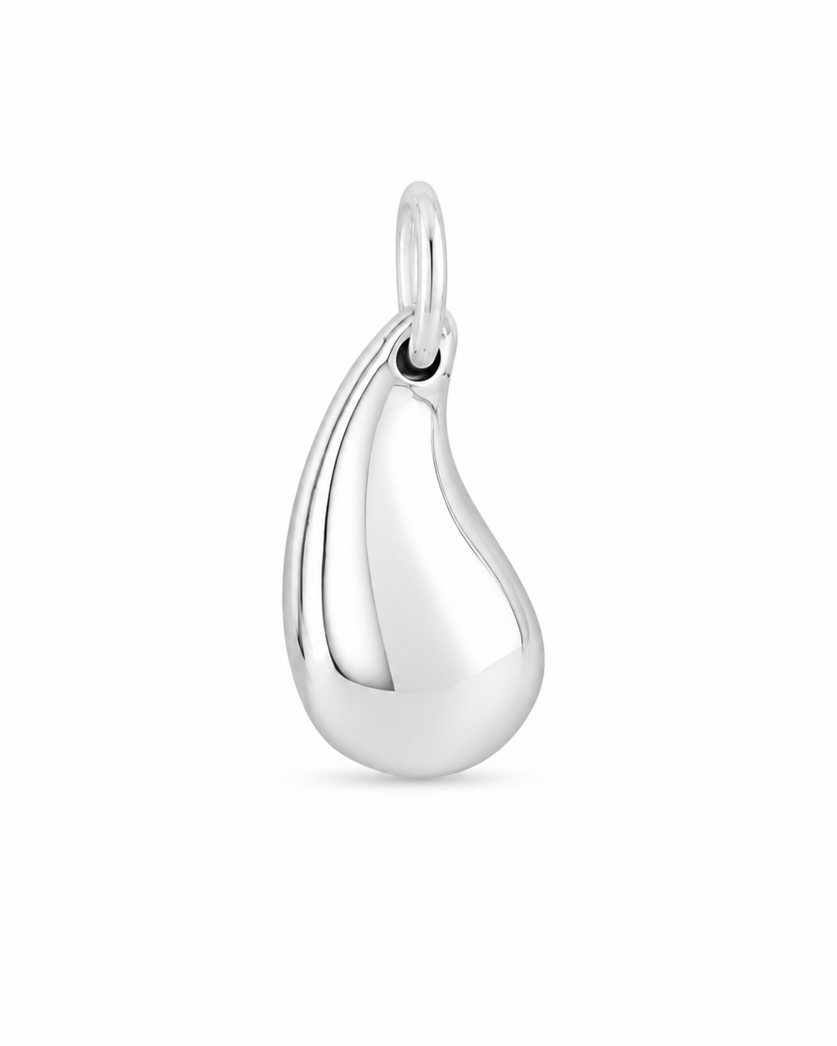 Sterling Droplet Pendant