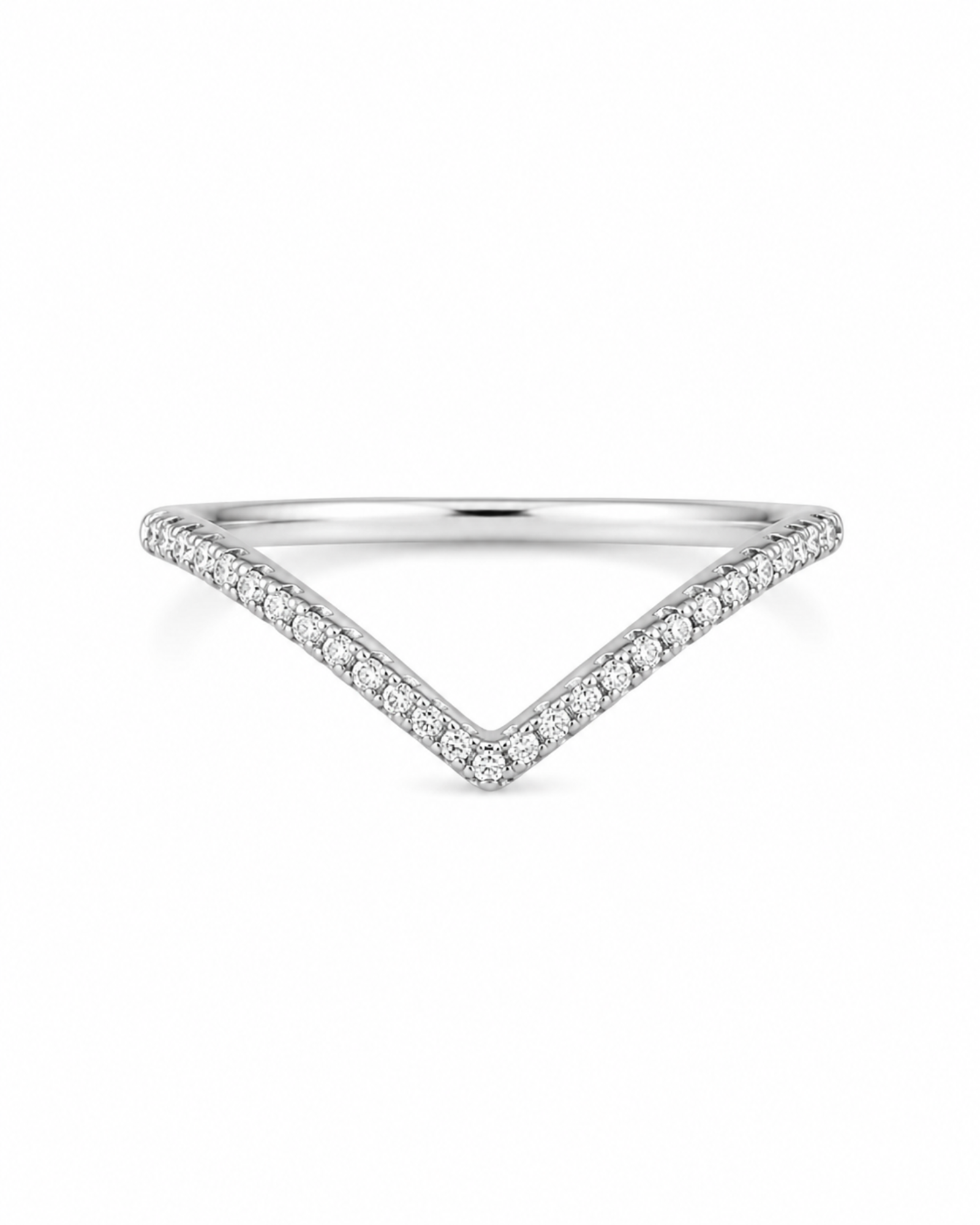 V Crest Ring