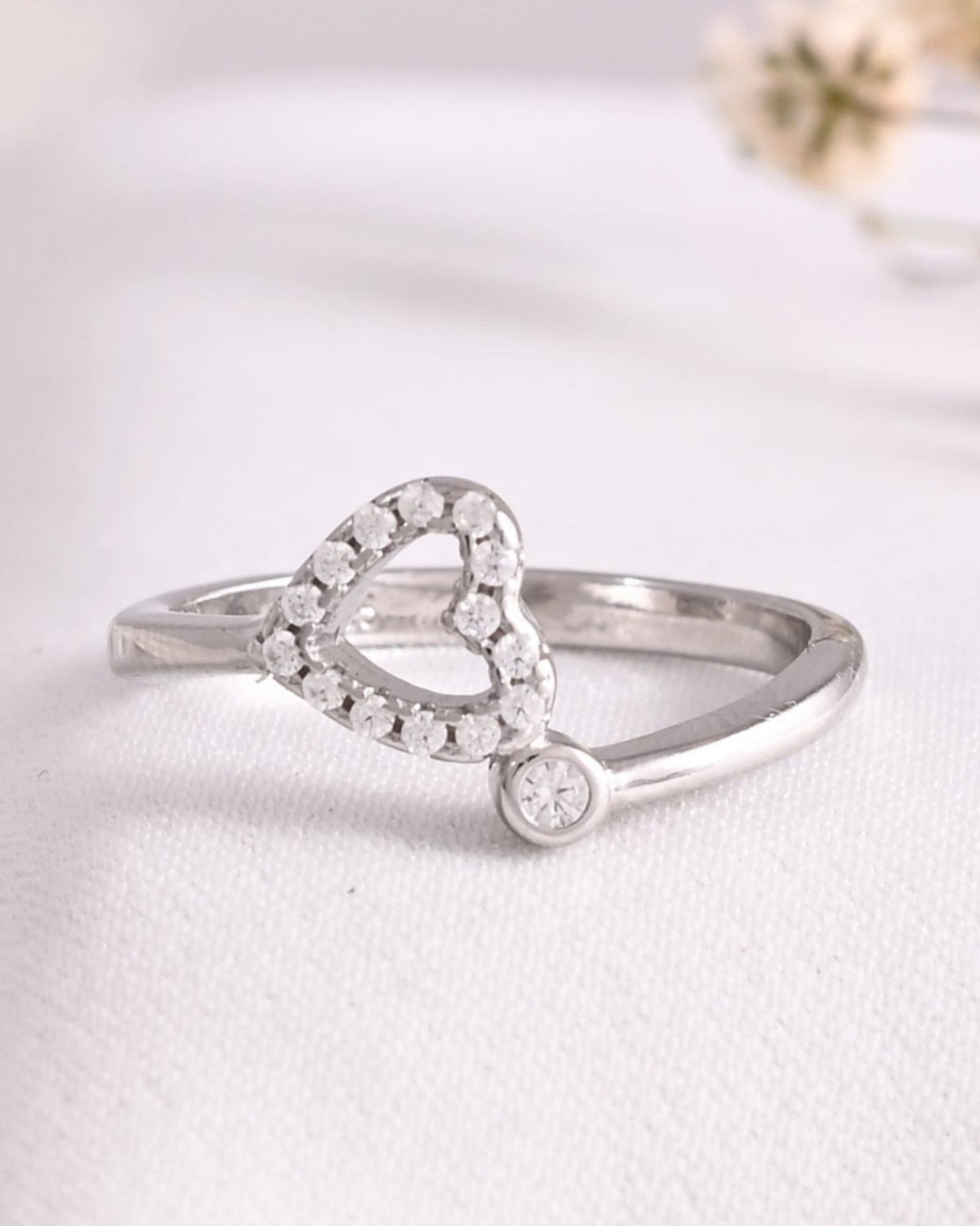 Heart Drop Ring