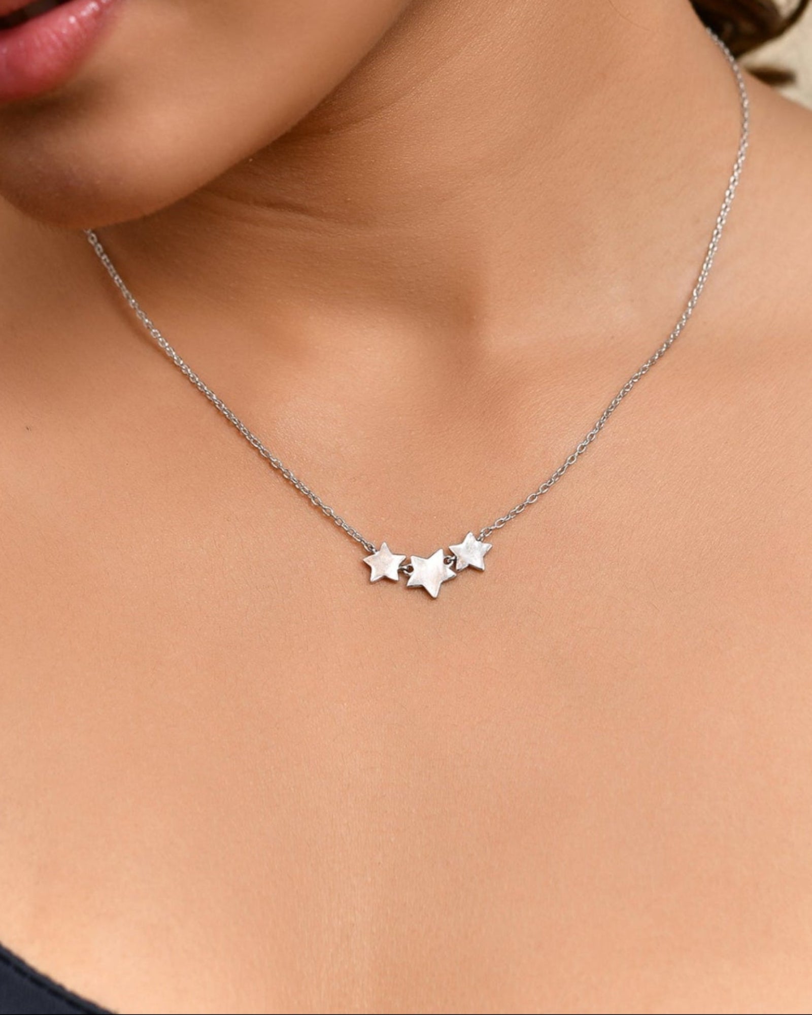 3 Star Necklace