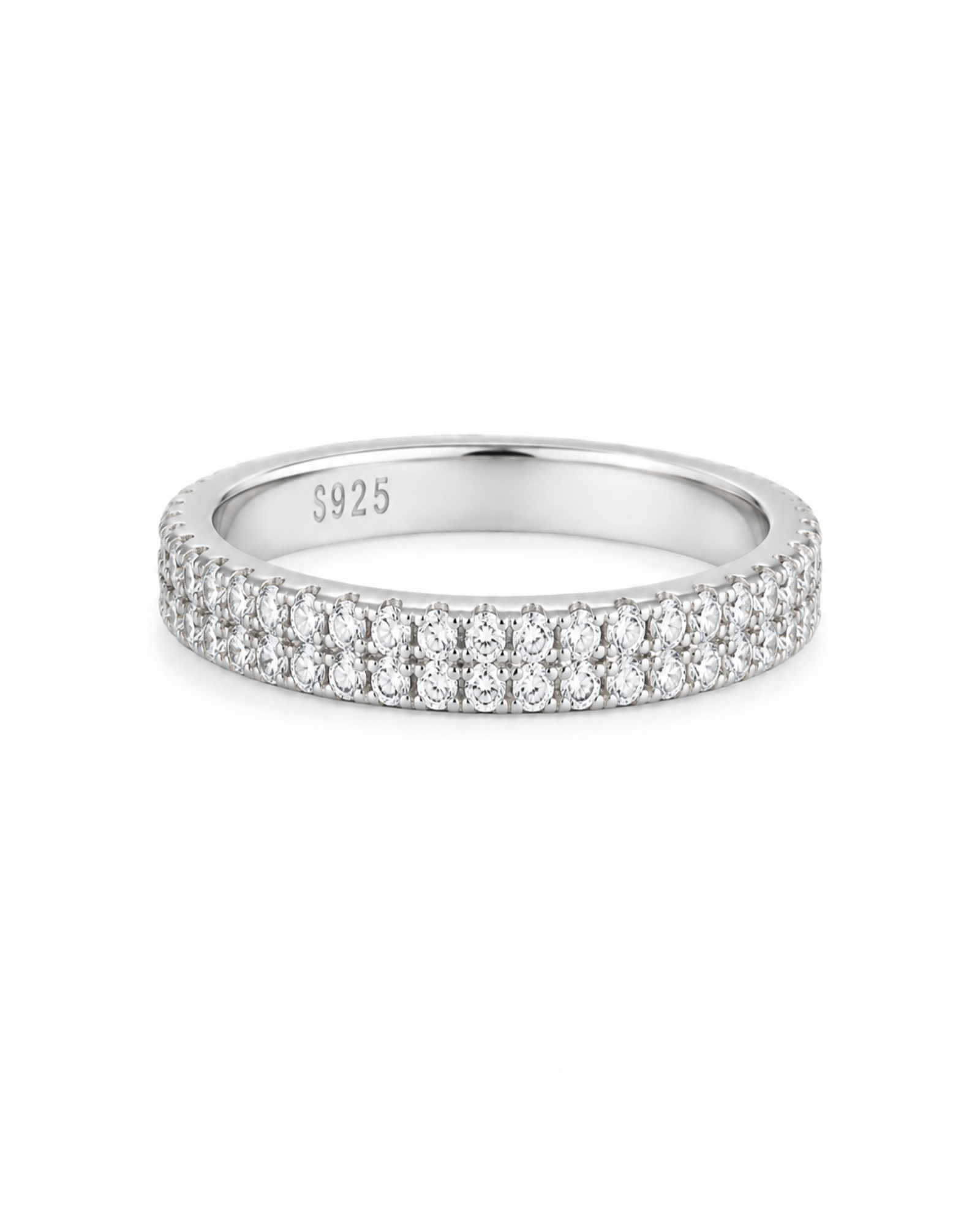 Twin Eternity Band Ring