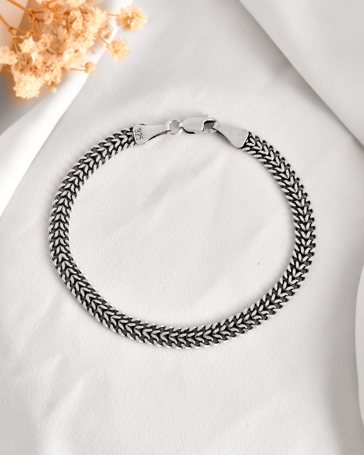 Titan Weave Mens Bracelet