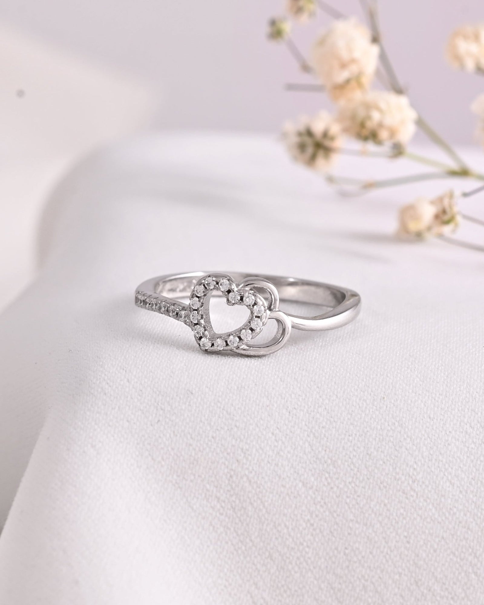 Dual Heart Ring