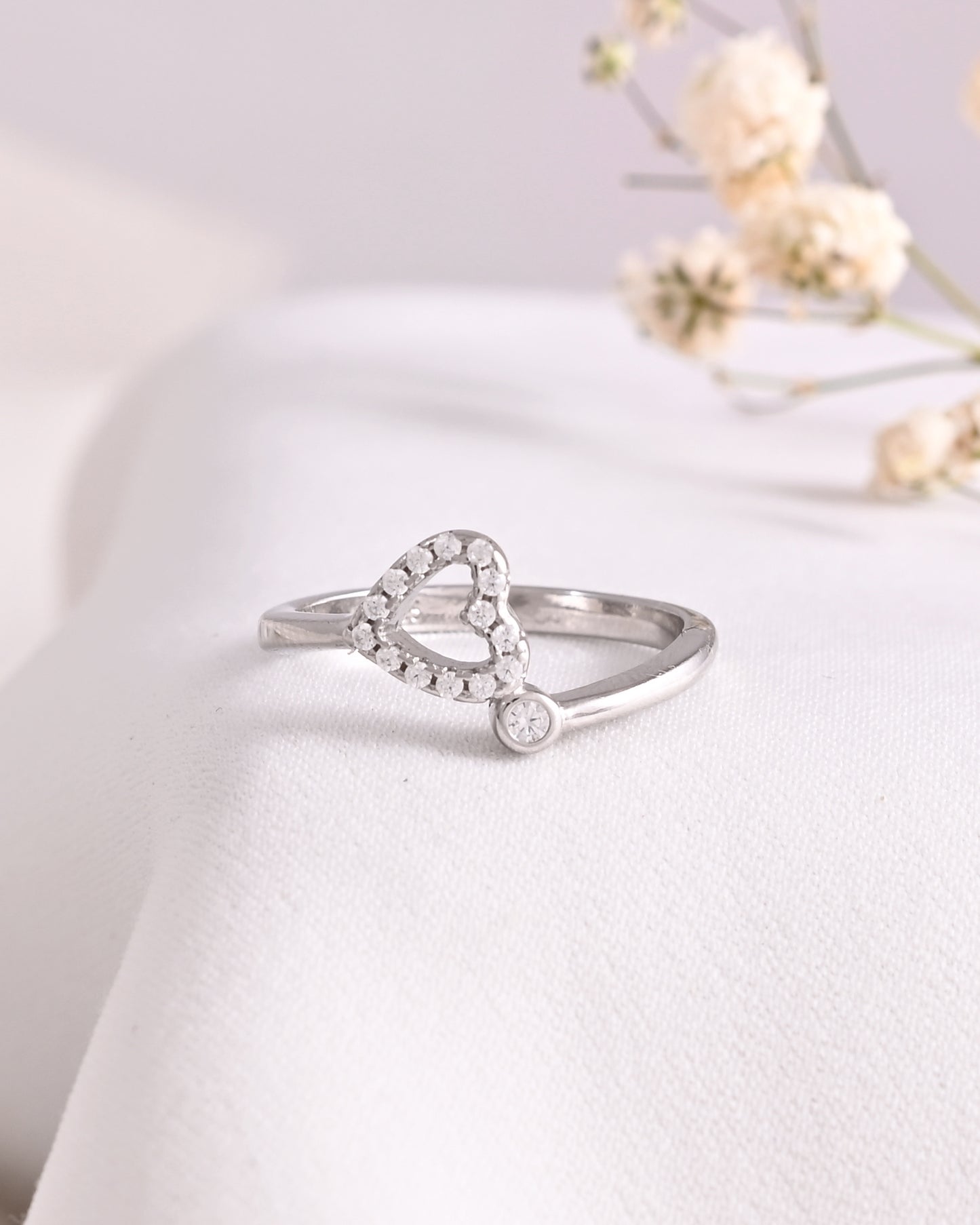 Heart Drop Ring