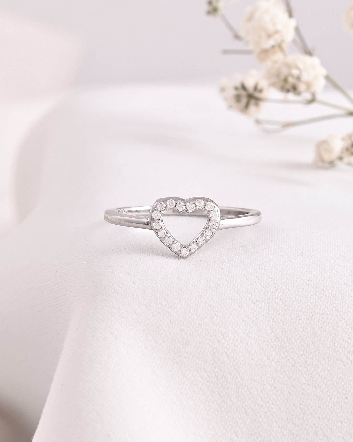 Heartfelt Sparkle Ring
