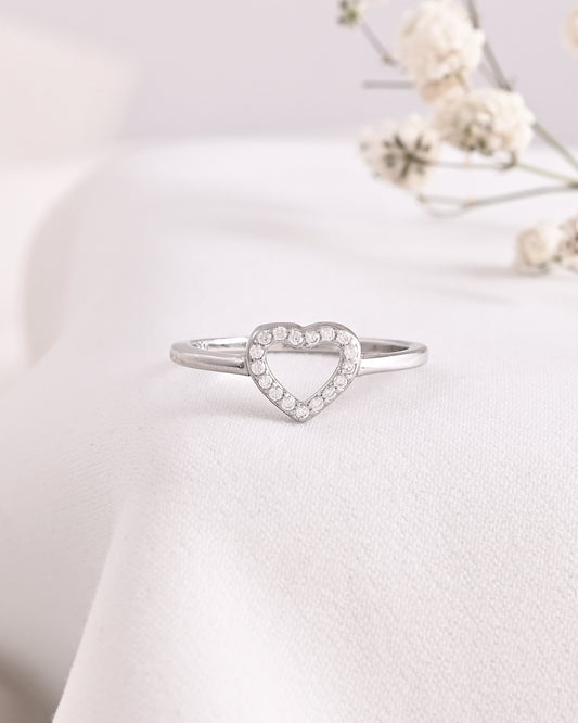 Heartfelt Sparkle Ring