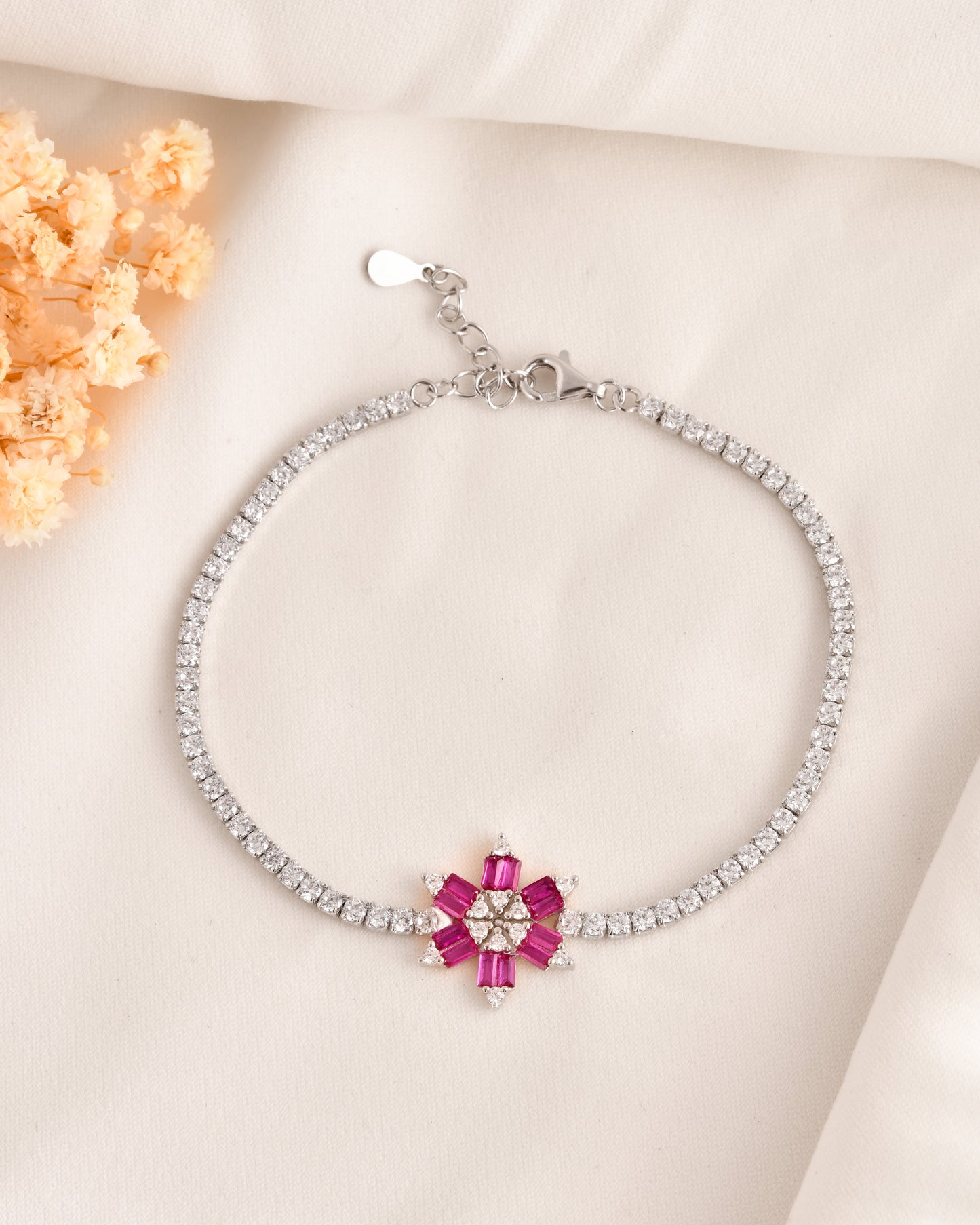 Ruby Radiance Bracelet