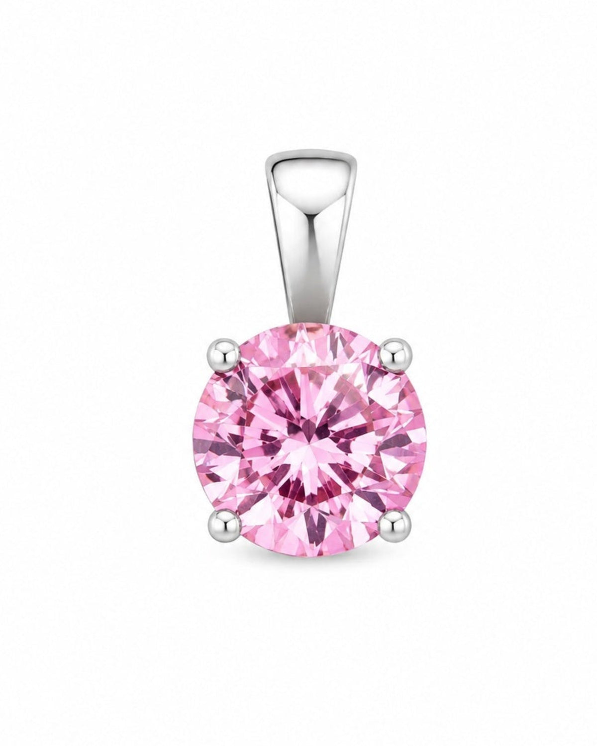 Rosé Halo Pendant